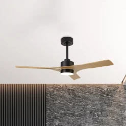 LED-takvifte Thai tre DC-motor stille Ø 122 cm CCT