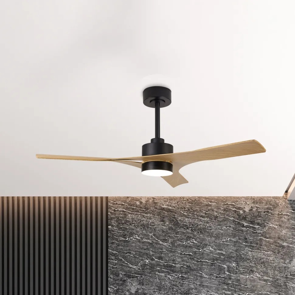 LED-takvifte Thai tre DC-motor stille Ø 122 cm CCT