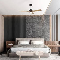 LED-takvifte Thai tre DC-motor stille Ø 122 cm CCT