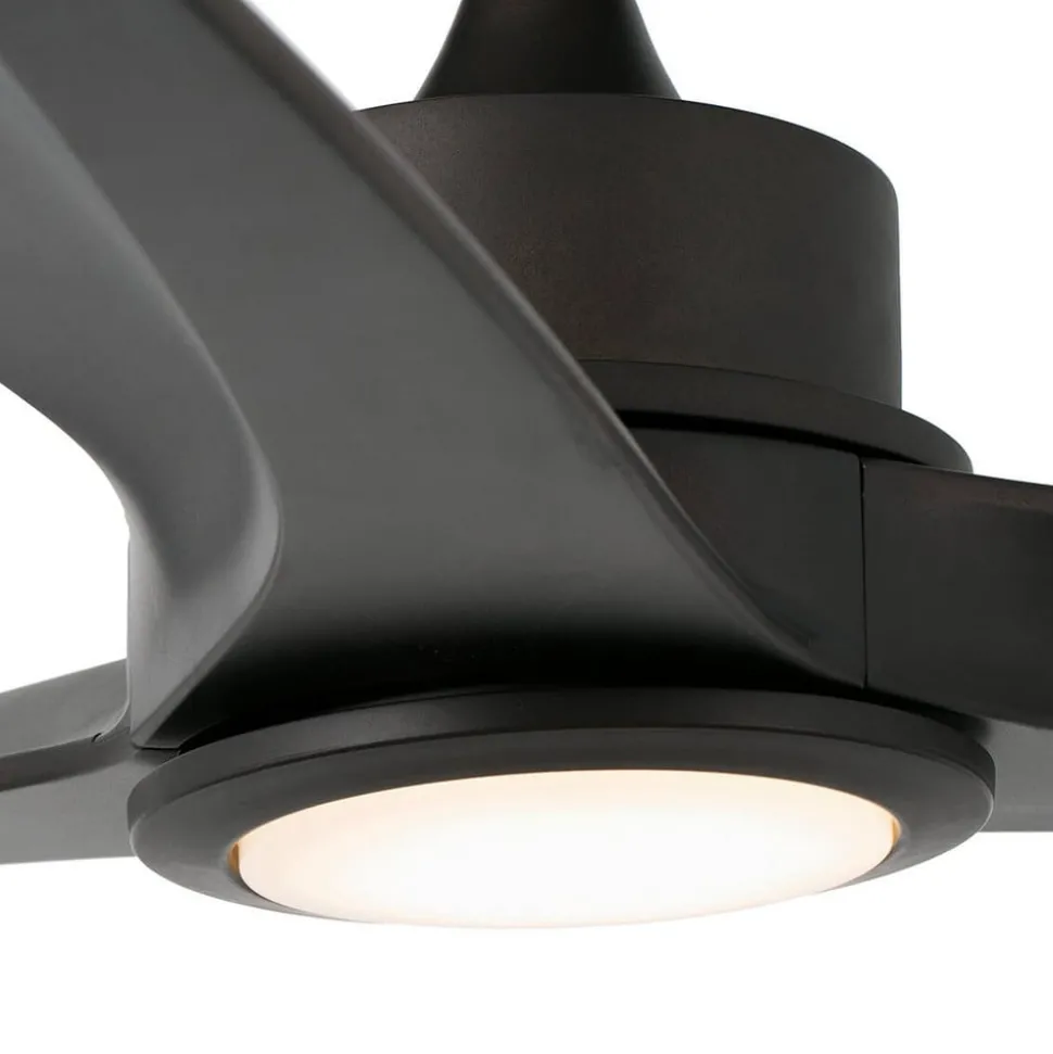 LED-takvifte Tonic, mørkebrun