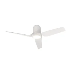 LED-takvifte Ushuaia hvit DC stille Ø 134 cm CCT