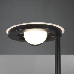 LED-uplight Barrie med leselampe svart matt