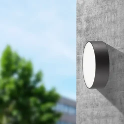 LED-utelampe CMD 9026, Ø 25 cm