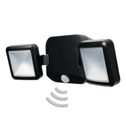 LEDVANCE Batteri Spotlight Utvendig vegg 2 lyskilder svart