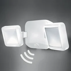 LEDVANCE Battery Spotlight Utendørs vegg 2 lyskilder hvit