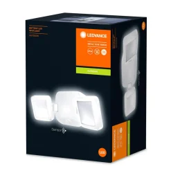 LEDVANCE Battery Spotlight Utendørs vegg 2 lyskilder hvit