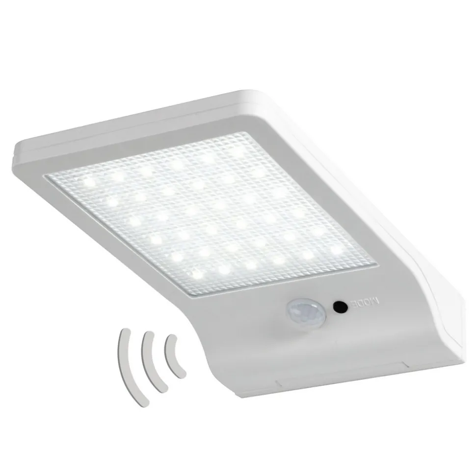 LEDVANCE DoorLED LED-solcelle-vegglampe hvit