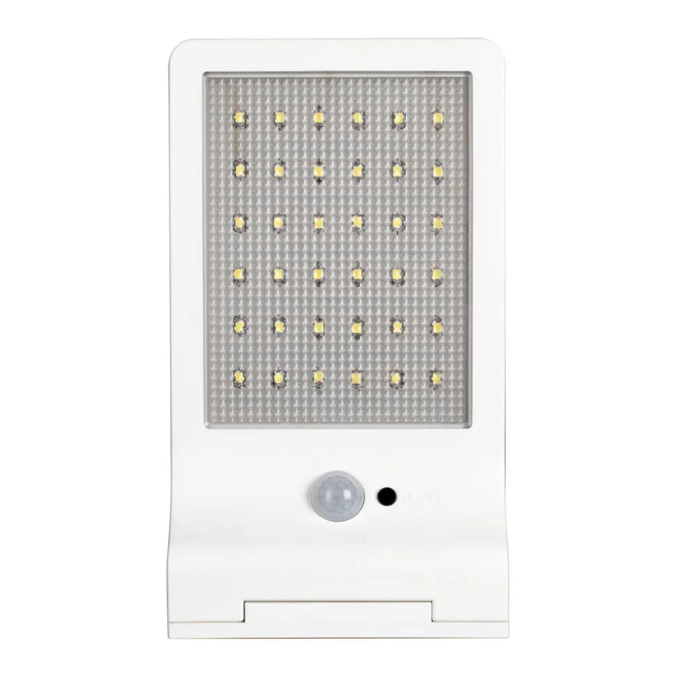 LEDVANCE DoorLED LED-solcelle-vegglampe hvit