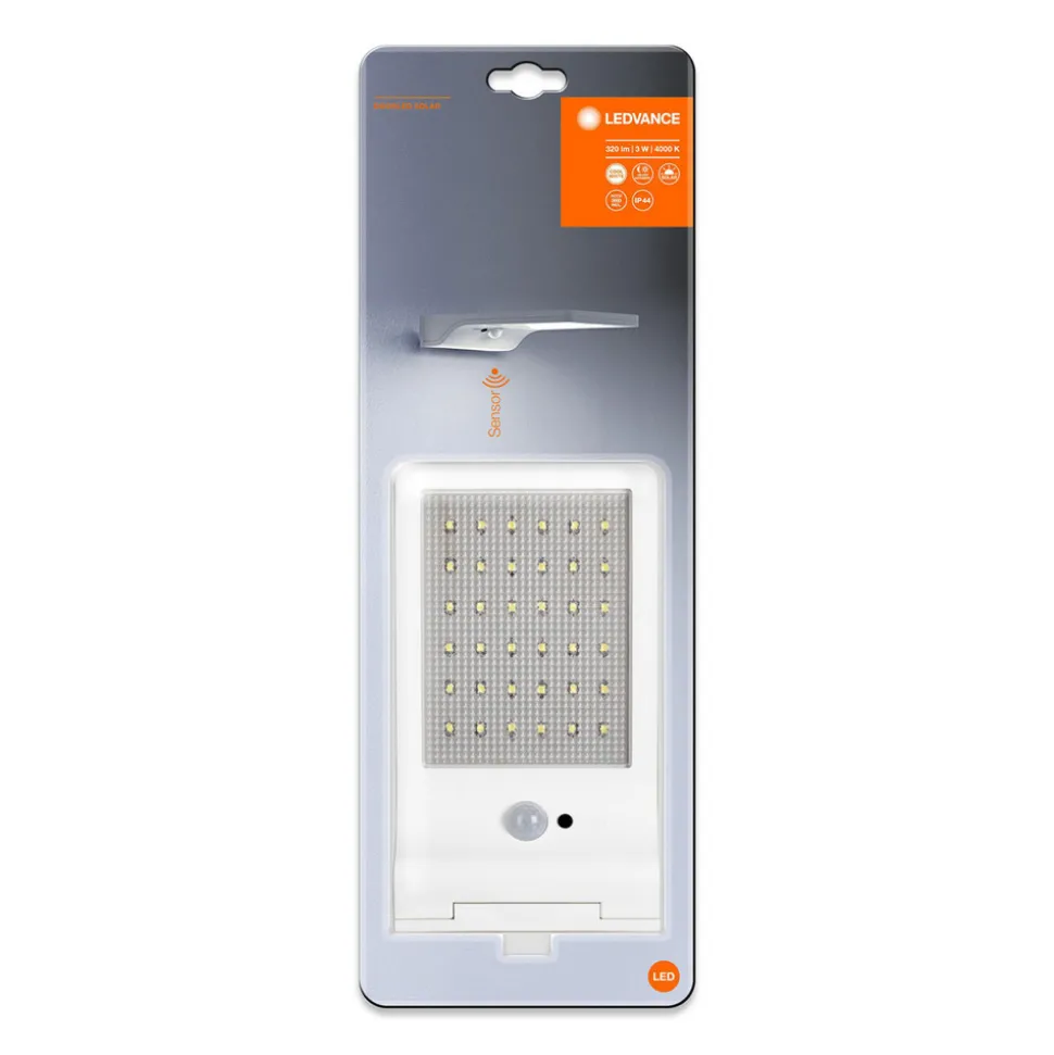 LEDVANCE DoorLED LED-solcelle-vegglampe hvit