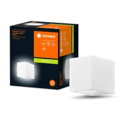 LEDVANCE Endura Classic Square vegglampe down hvit