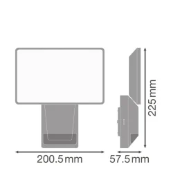 LEDVANCE Endura Pro Flood Sensor LED spot 27W hvit