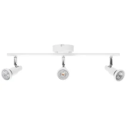 LEDVANCE LED-takspotlight GU10, tre pærer, hvit