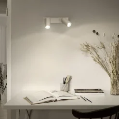 LEDVANCE Octagon LED-spotlight, dimbar, to-lampe, hvit