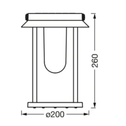 LEDVANCE SMART + BT Table Lantern Solar flerfarget