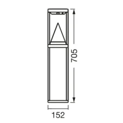 LEDVANCE SMART+ BT Solar Alps Pathway Multicolor