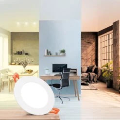 LEDVANCE SMART+ SUN@Home Slim innfelt hvit Ø12cm