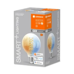 LEDVANCE SMART+ WiFi E27 8W LED G95 klar 827-865