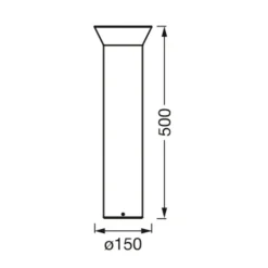 LEDVANCE SMART+ WiFi Eclipse Multicolour Høyde 50cm