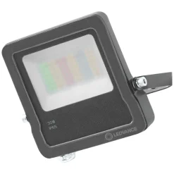 LEDVANCE SMART+ WiFi Floodlight, RGBW, grå, 30W