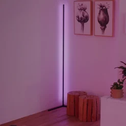 LEDVANCE SMART+ WiFi Floor Hjørne gulvlampe svart 200 cm