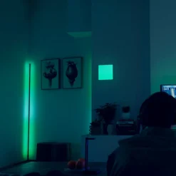 LEDVANCE SMART+ WiFi Floor Hjørne gulvlampe svart 200 cm