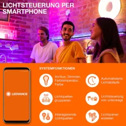 LEDVANCE SMART+ WiFi LED-takvifte sylinder