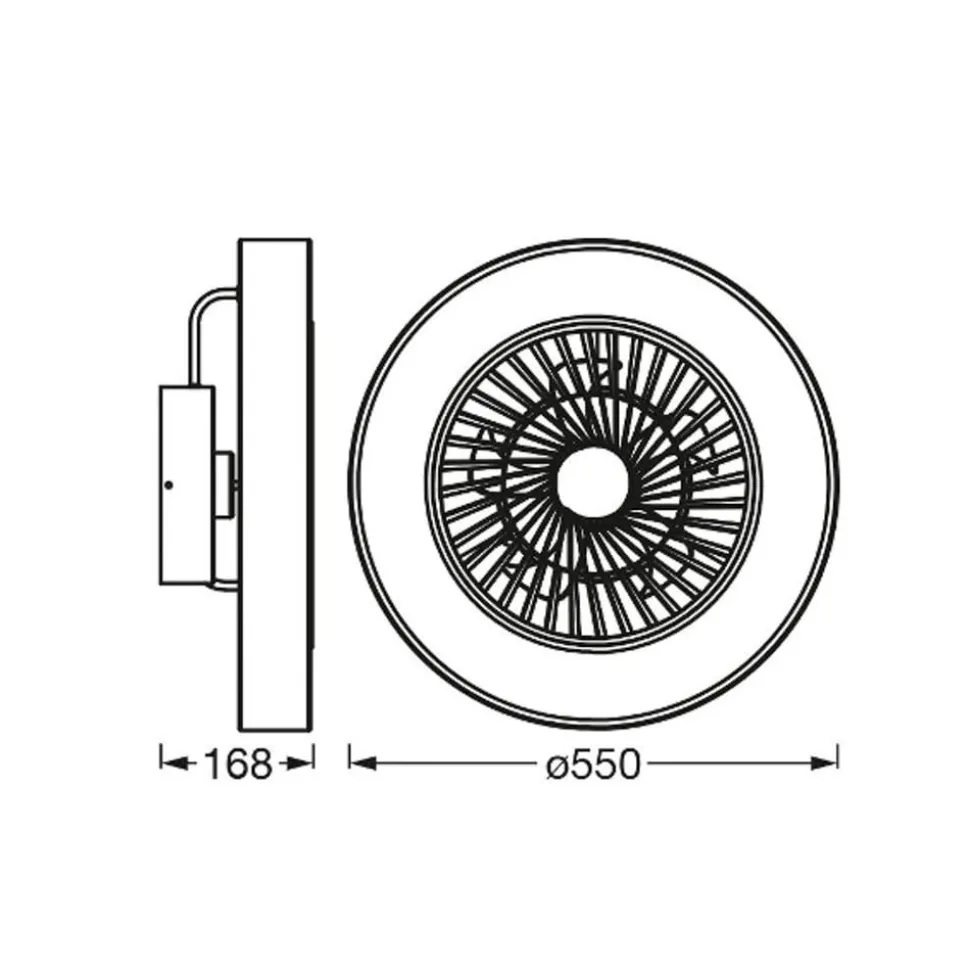 LEDVANCE SMART+ WiFi LED-takvifte sylinder