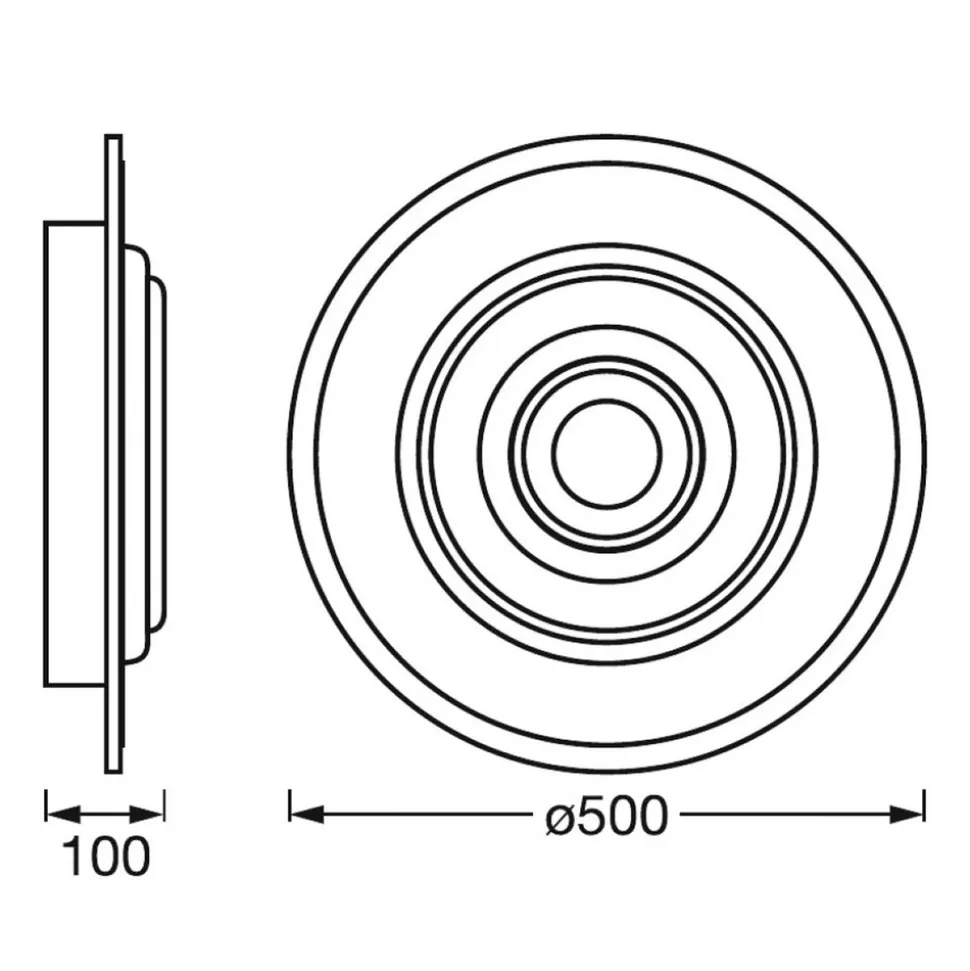 LEDVANCE SMART+ WiFi Orbis Rumor LED-taklampe