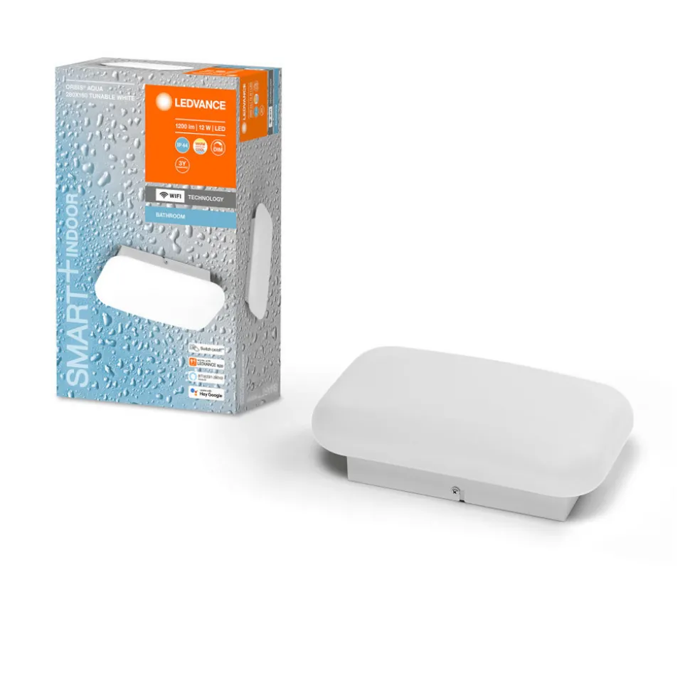 LEDVANCE SMART+ WiFi Orbis Wall Aqua IP44 28x16 cm