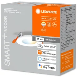 LEDVANCE SMART+ WiFi Orbis Downlight slim Ø 8,5 cm