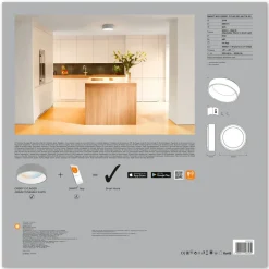 LEDVANCE SMART+ WiFi Orbis Cylinder CCT 45 cm grå