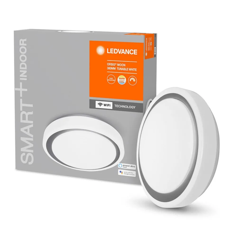 LEDVANCE SMART+ WiFi Orbis Moon CCT 38 cm grå