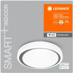LEDVANCE SMART+ WiFi Orbis Moon CCT 38 cm grå