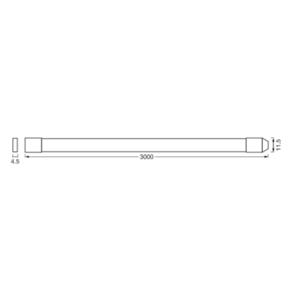 LEDVANCE SMART+ WiFi Outdoor Flex Strip RGBW, 3 m, utendørs