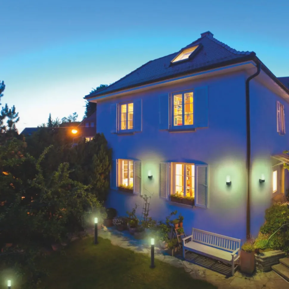 LEDVANCE SMART+ WiFi Outdoor Pipe Wall, RGBW