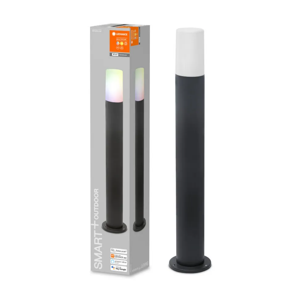 LEDVANCE SMART+ WiFi Outdoor Pipe Post, høyde 80cm