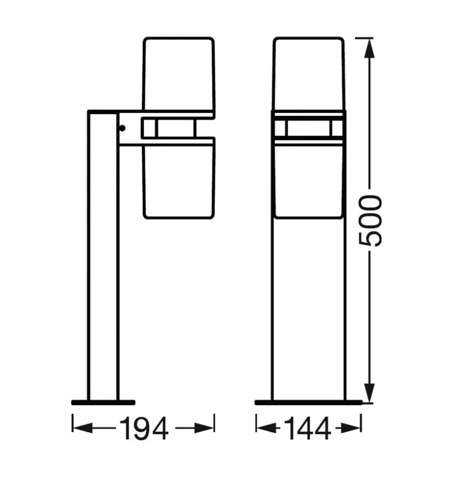 LEDVANCE SMART+ WiFi Outdoor Flare Updown 50 cm