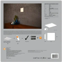 LEDVANCE SMART+ WiFi Planon LED-panel CCT 30x30cm