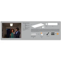 LEDVANCE SMART+ WiFi Planon LED-panel CCT 40x10cm