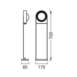 LEDVANCE SMART+ WiFi Swing Round LED-veilampe