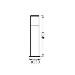 LEDVANCE veilampe Endura Classic Ebro, stål