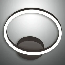 LED-vegglampe, 1 lyskilde, svart