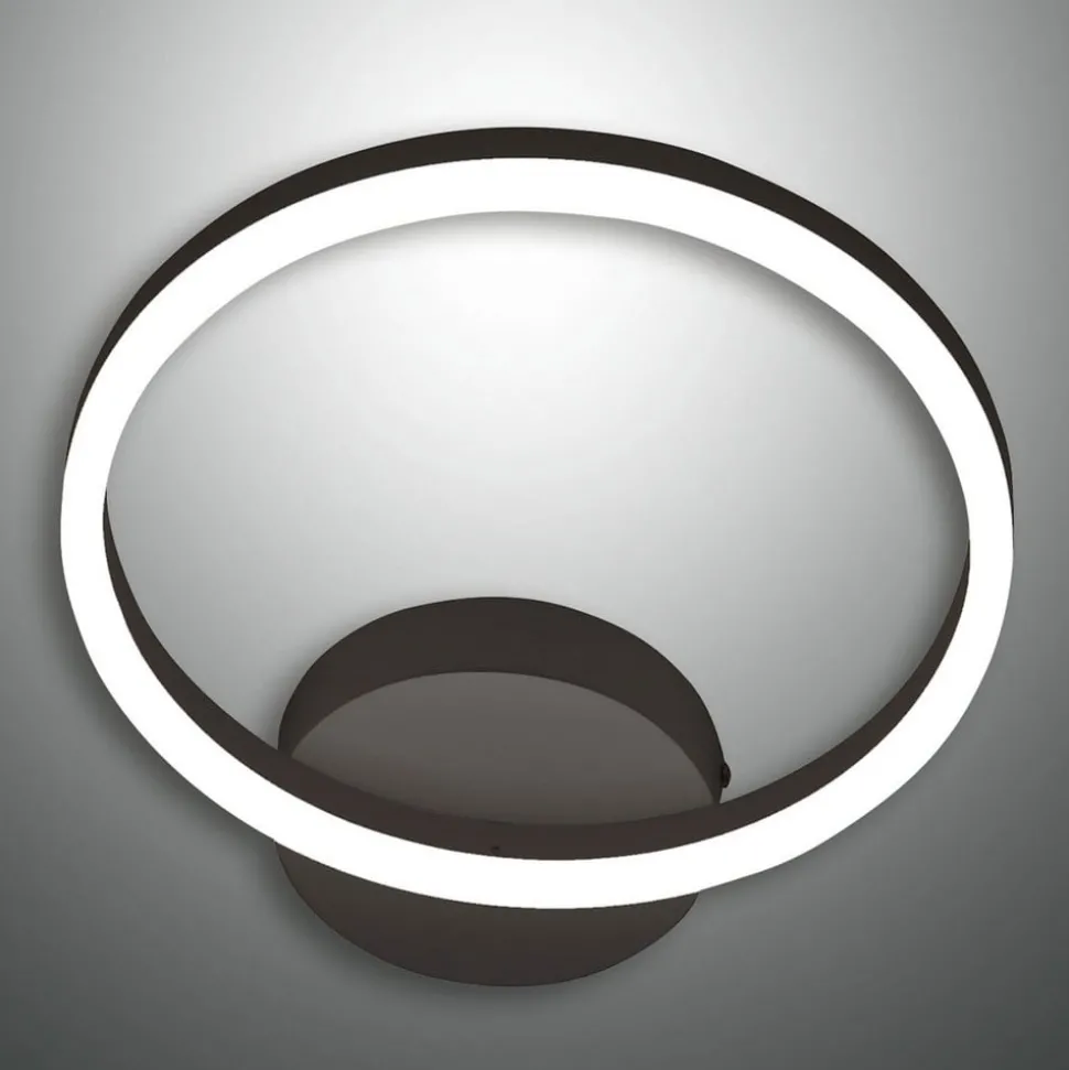 LED-vegglampe, 1 lyskilde, svart