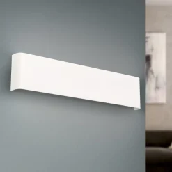 LED-vegglampe Accent med up-/downlight, hvit