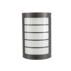 LED-vegglampe Aqua Marco Stål antracitt Raster Sensor