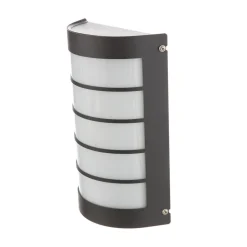 LED-vegglampe Aqua Marco Stål antracitt Raster Sensor
