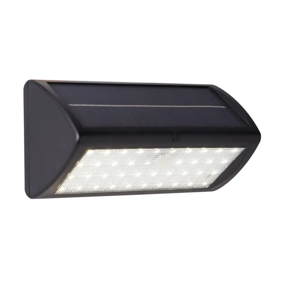 LED-vegglampe 67422BK-PIR, bevegelsessensor