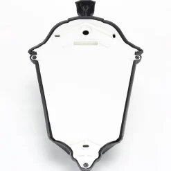 LED-vegglampe Iesse svart, saltvannsresistent