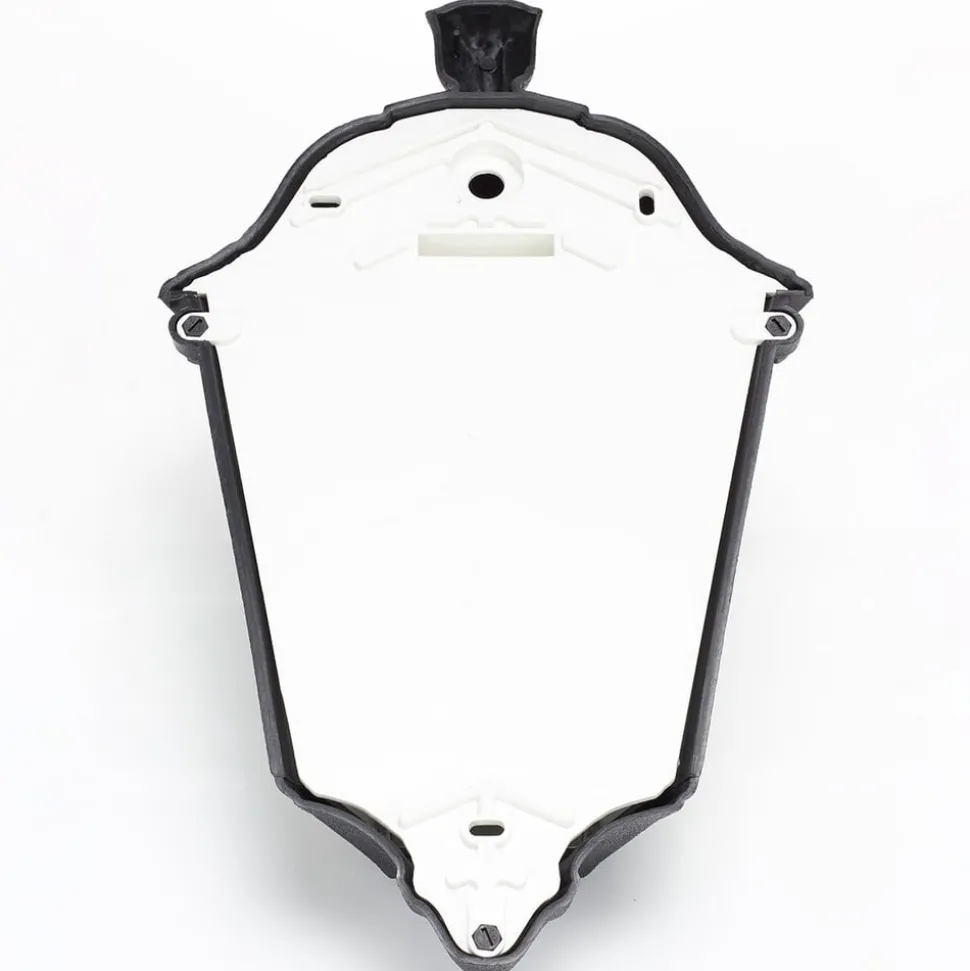 LED-vegglampe Iesse svart, saltvannsresistent