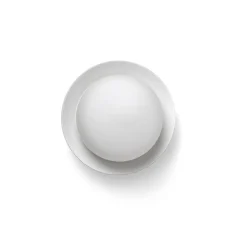 LED-vegglampe May IP44, hvit